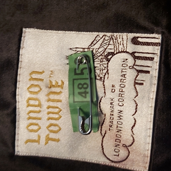 Trench coat Tan,London Fog, size L - Picture 10 of 10